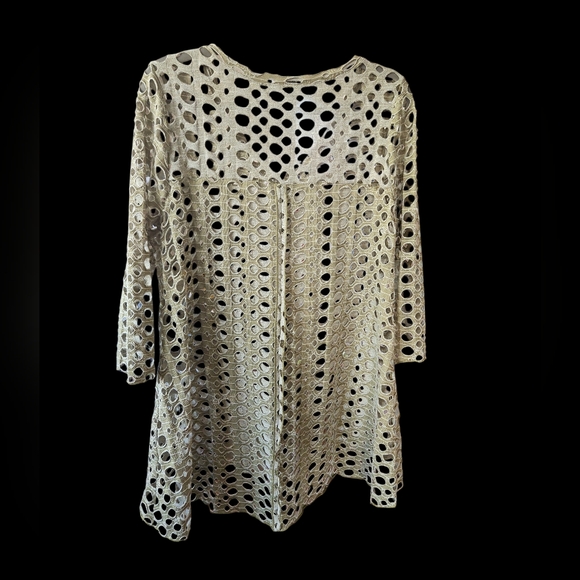 IK by Koziol Olive Cutout High Low Dress Size Small - Picture 4 of 4